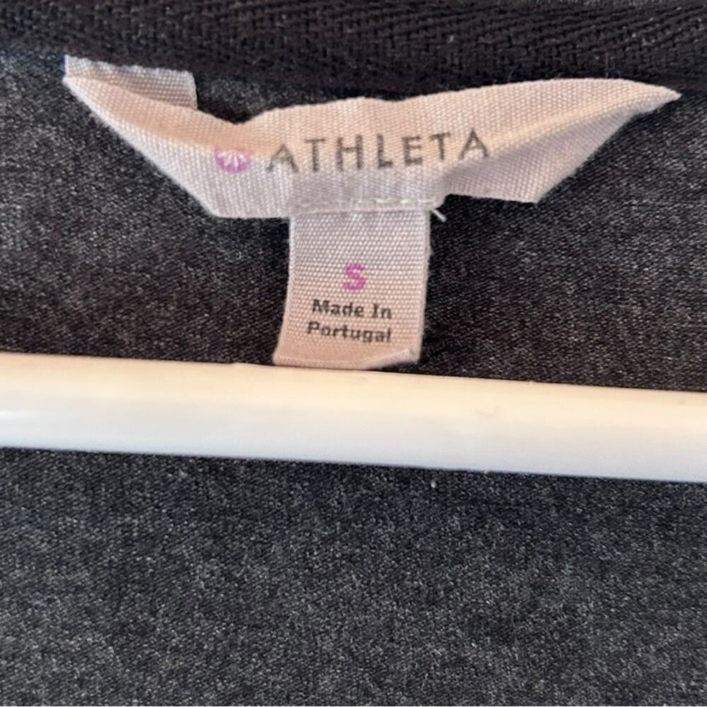 Athleta Sunburst Nectar Ruched Long Sleeve Dress Small - Picture 12 of 12